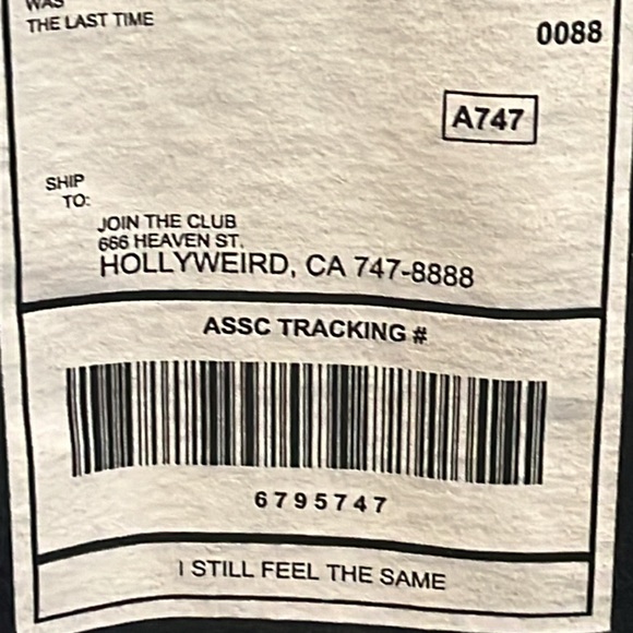 Anti Social Social  Club -Thank God Tee- - Picture 8 of 14